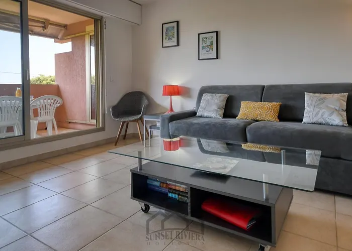 La Badine Airco Pool For 2 By Sunset Lejlighed Antibes