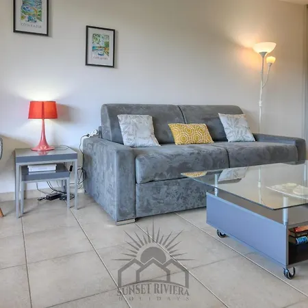 Appartement La Badine Airco Pool For 2 By Sunset Antibes