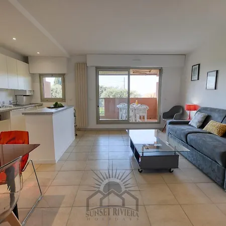 La Badine For 2 By Sunset Apartment Antibes