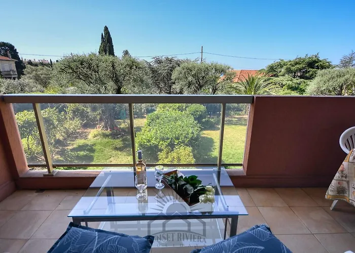 La Badine Airco Pool For 2 By Sunset Daire Antibes