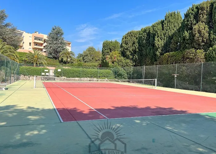 公寓 La Badine Airco Pool For 2 By Sunset 昂蒂布