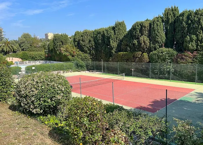 公寓 La Badine Airco Pool For 2 By Sunset 昂蒂布