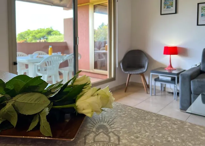 Daire La Badine Airco Pool For 2 By Sunset Antibes