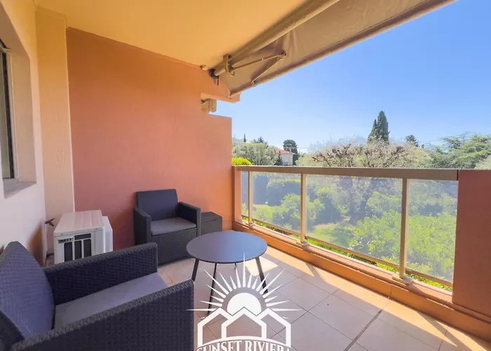 La Badine Airco Pool For 2 By Sunset * Antibes